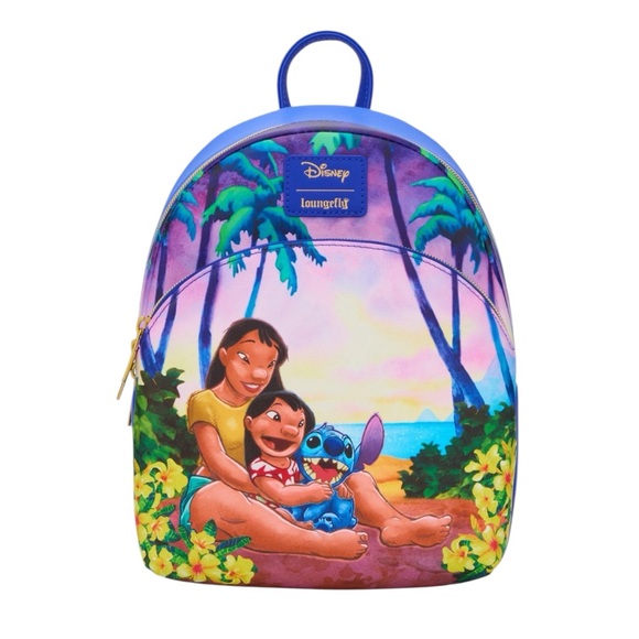 Loungefly Handbags - NEW Loungefly Disney Lilo & Stitch Ohana Beach Mini Backpack